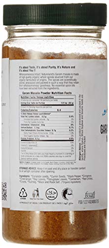 Natureland Organics Garam Masala Powder 100gm - Organic Healthy Spices