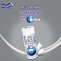 Orbit Sweetmint Flavour Sugar Free Chewing Gum - 22g Tube (Pack of 8)