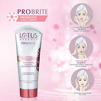 Lotus Herbals Probrite Illuminating Radiance Cleansing Foam, 100 g