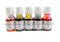 Colourmist Liquid Food Colour Assorted 20 Gm, Pack of 10 Colours (Orange, Blue, Orange Red, Raspberry Red, Purple, Lemon Yellow, Green, Chocolate, Tomato Red, Pink)