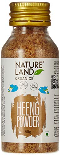 Natureland Organics Heeng Powder 50 Gm - Organic Healthy Spices
