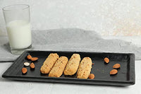 CookieMan Almond Fingers - 250g| Gourmet Biscuit with Real Almonds | Artisanal Cookies |Eggless Gourmet Biscuits | Best paired with Tea & Coffee Snack