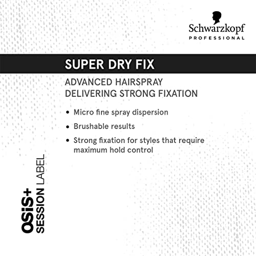 Schwarzkopf Professional OSIS+ Session Label Strong Hold Hairspray | 300 ml