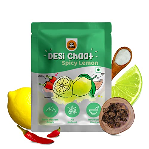 GO DESi Lemon Chaat (Pack of 10), 180gm