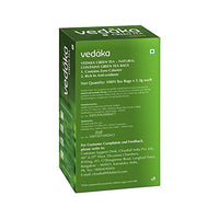 Vedaka Green Tea, Natural, 100 Bags, EACH 1.3G