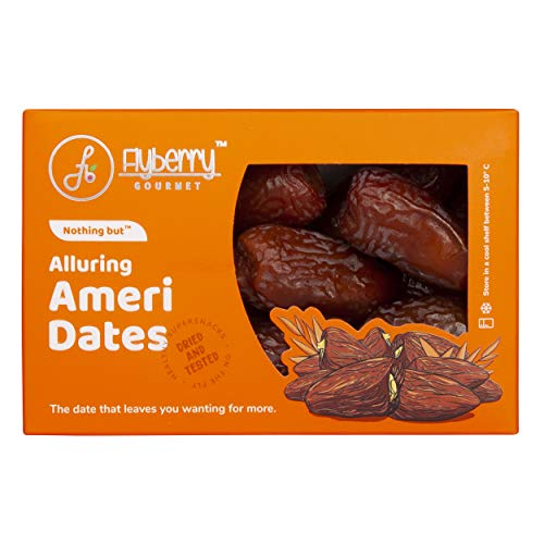 Flyberry Gourmet Ameri Dates (Khajur) Dry Fruits, 200 G