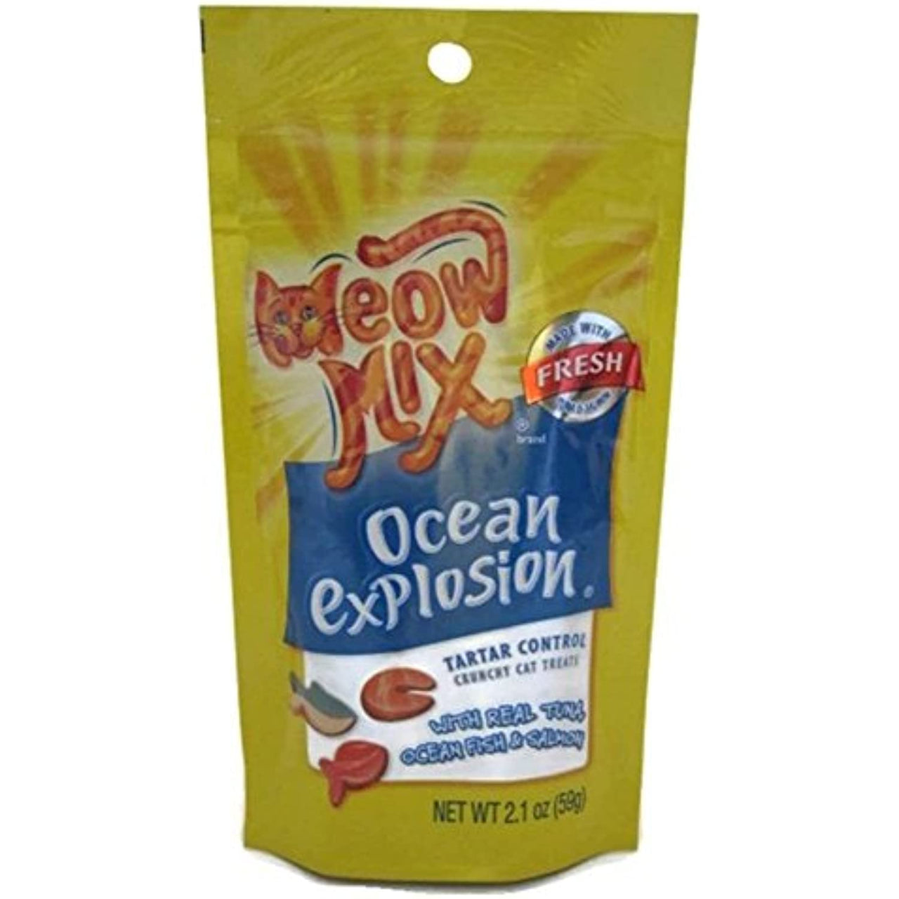 Meow Mix Ocean Explosion Treats, 2.1 Oz.