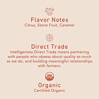 Intelligentsia Coffee, Light Roast Ground Coffee - Organic El Gallo 11 Ounce Bag with Flavor Notes of Milk Chocolate, Honey and Cola