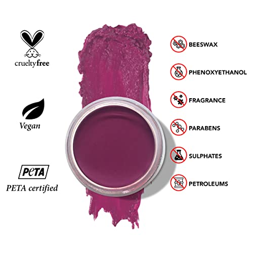 Daughter Earth 100% Vegan Lip and Cheek Tint (PinotNoir), Matte Finish, 4.5g - Wine