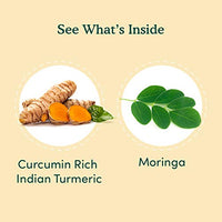 VAHDAM - Turmeric + Moringa Tea | 40 Cups (100 gm) | USDA Organic Certified | Superfood Moringa Tea with Turmeric | Herbal Tea