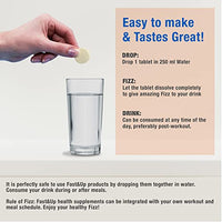 Fast&Up Reload electrolyte energy and hydration - sports drink - 20 effervescent tablets - Lime and Lemon flavour