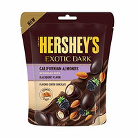 Hershey's  Exotic Dark Chocolate - Californian Almond Sprinkled with BlackBerry Flavor 30g ( Pack of 8)