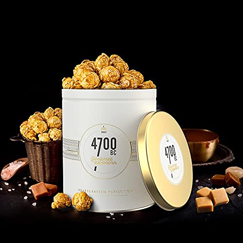 4700BC Gourmet Popcorn, Butter Toffee Caramel, Tin, 125g