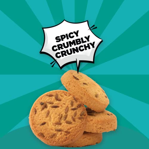 Lo! Low Carb Delights - Jeera Keto Cookies (200g) | All New Formulation | Stevia Sweetened | Authentic Flavor and Taste | Zero Added Sugar | 2g Net Carb | Keto Snacks for Keto Diet | Low Carb Diet Snacks