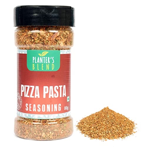 Planter's  Blend Pizza Pasta Seasoning, 80 g [All Natural, Zesty & Lively]