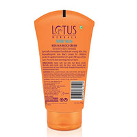 Lotus Safe Sun Kids Sunblock Cream SPF 25, Sensitive Skin Formula, Sweat & Waterproof Sunscreen, 50g