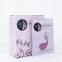 Blue Tokai Easy Pour Coffee Brew Bags (Medium Roast) | Monsoon Malabar | Nutty & Earthy | Pack of 5 | 100% Arabica Specialty Coffee | Just pour hot water