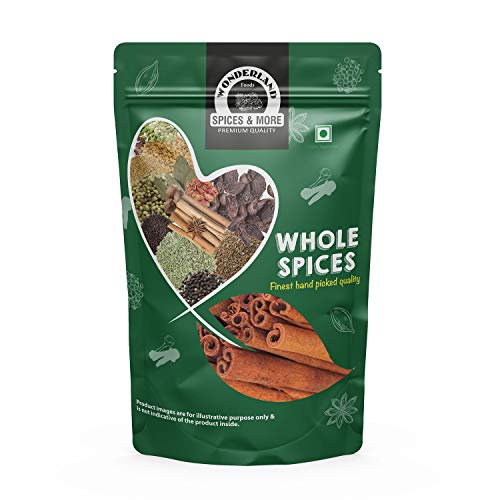 WONDERLAND FOODS (DEVICE) Cinnamon, Dalchini Sticks (Whole Spices) (250g)
