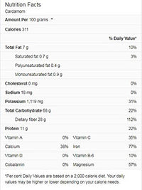 Miltop Premium Cardamom Green Whole (ELAICHI), 100g