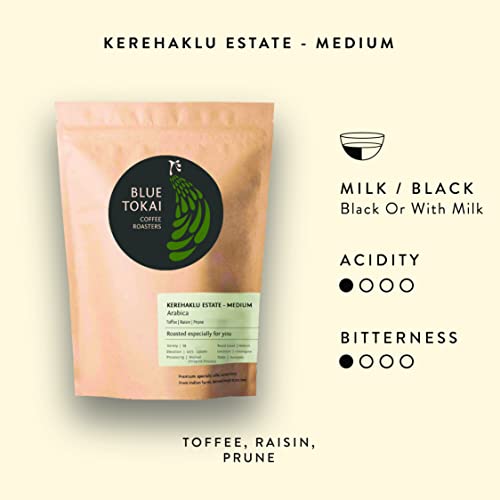 Blue Tokai Coffee Roasters Kerehaklu Estate Medium Roast (French Press, 250g)