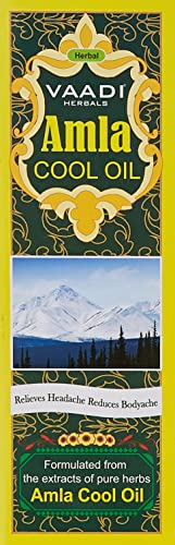 Vaadi Herbals Amla Cool Oil with Brahmi and Amla Extract, 200ml