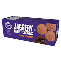 Early Foods Ragi Choco Jaggery Cookies - Kids Snack Ms, 150 g