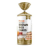 Pintola Organic Wholegrain Brown Rice Cakes Combo Pack (All Natural) (Multigrain and Unsalted)