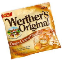 WERTHERS HARD CANDY ORIGINAL CREAMY CARAMEL FILLED 2.65 OZ BAG