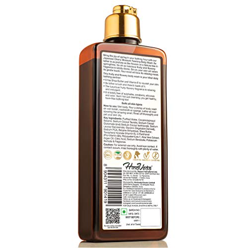 WOW Skin Science Japanese Cherry Blossom Foaming Body Wash - No Parabens, Sulphate, Silicones & Color, 250 ml