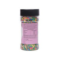 Malikaz' The Royale Taste Rainbow Sprinkles, 100 g