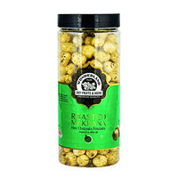 Wonderland Foods - Roasted & Flavoured Mint Chatpata Makhana (Foxnut) 100g Jar