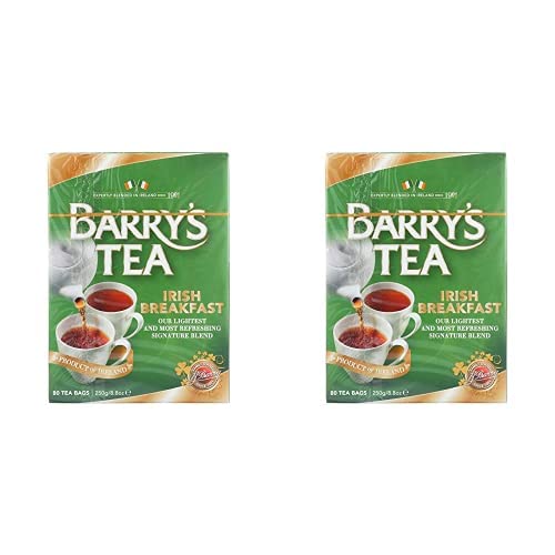 Barry's  Tea Bags, Irish Breakfast, 80 Count (Pack of 2)