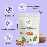 Paper Boat Premium Smoked and Roasted Almonds with Himalayan Pink Salt, Healthy Snack (200 g)