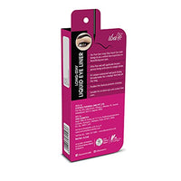 Iba Long Stay Liquid Eyeliner, Jet black, 6.5ml l Waterproof, Smudge Proof l Vegan & Cruelty Free