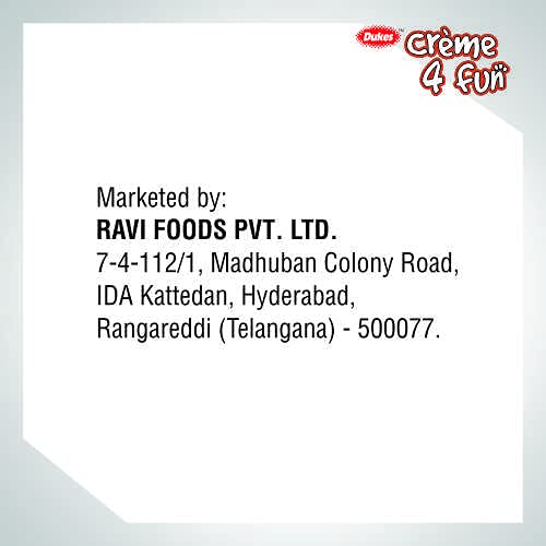 Dukes Cream 4 Fun Biscuits, Orange, 150 g