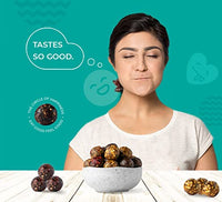 Kibi Kibi Bliss Balls Variety Box - Healthy Snack - Dates, Dried Fruit, Nuts & Seeds - Energy Balls - Khajoor Laddoo - No Added Sugar, Gluten Free & Dairy Free - Pack of 5 (5 x 30g)