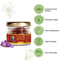 Vedapure Premium A++ Grade Kashmiri Saffron/Kesar Threads, 1gram (Kashmiri & Spanish Combo)