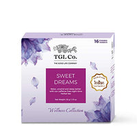 TGL Sweet Dreams Chamomile Tea Bags, 16 Tea Bags Calming Tea, Relieves Soothing Sleep Tea for Stress and Anxiety