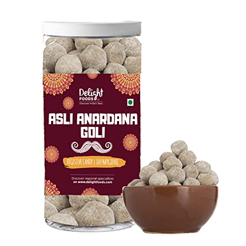 Delight Foods Traditional Churans - Hygienically Packed (Asli Anardana Goli, 125G)
