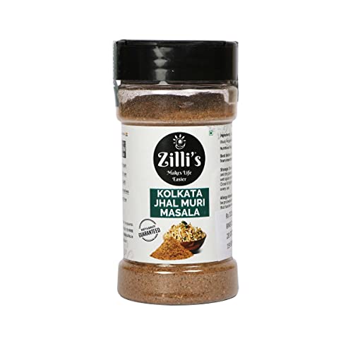 Zilli's  Bhaja Masala, Kolkata Jhal Muri Masala & Panch Phoron (100g x 3 = 100g) - for Cooking & Baking, Everyday Use Natural Powder, Vegan, Gluten Free, No Preservatives - [Bengali Essential Combo Pack]
