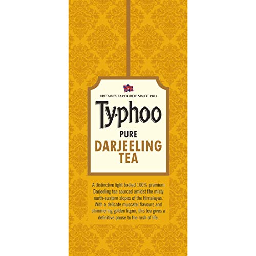 Typhoo Darjeeling Black Tea Bags (25 Tea Bags)