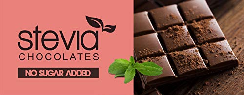 Zevic Sugar Free Roasted Coffee Beans Keto Chocolate, Sweetened with Stevia - Instant Energy 40 gm (Pack of 9)