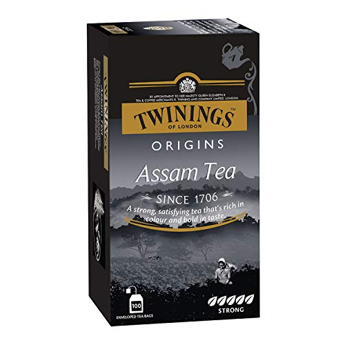 Twinings of london Origins Assam Tea, 100 Tea Bags