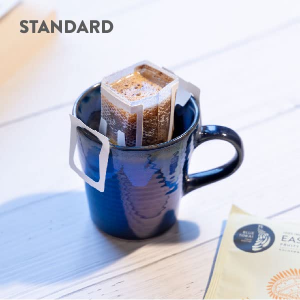 Blue Tokai Easy Pour Coffee Brew Bags (Medium Roast) | Monsoon Malabar | Nutty & Earthy | Pack of 5 | 100% Arabica Specialty Coffee | Just pour hot water