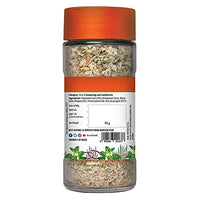 Keya Herb and Seasonings Combo | Oregano x 1, 11 Gm | Garlic Bread Seasoning x 1 , 50 gm | Glass Bottle | Pack of 2