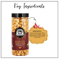 Wonderland Foods - Roasted & Flavoured Tangy Masala Makhana (Foxnut) 200g Jar (100gX2)