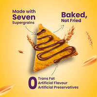 Open Secret Unjunked Chocolate Crunch Supergrain Chips - No Added Maida | Baked | Healthy & Tasty Snacks Food for Kids, Adults & Family | Rich in Protein | Diet Snack Pack