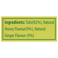 TE-A-ME Charge Ginger Tulsi Honey Herbal Infusion Tea, 25 Infusion Tea Bags | 100% Caffeine Free