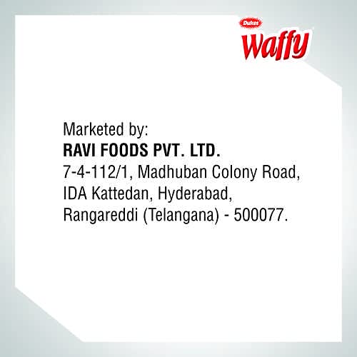 Waffy Rolls Jar- Strawberry, 250 grams