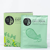 Blue Tokai Easy Pour Coffee Medium-Dark Roast Attikan Estate | Nutty & Chocolatey | Pack of 5 Sachets | Arabica Specialty Fresh Gourmet Instant Brew Coffee Bag